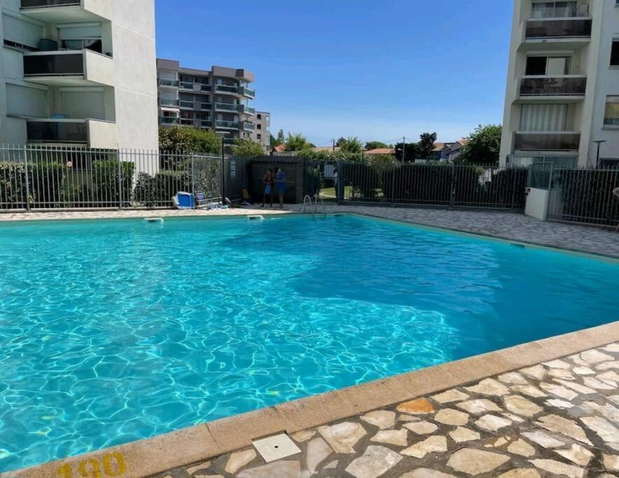 Apartamento Vue Panoramique Sur Bassin,Piscine Et Terrasse Arcachón Exterior foto