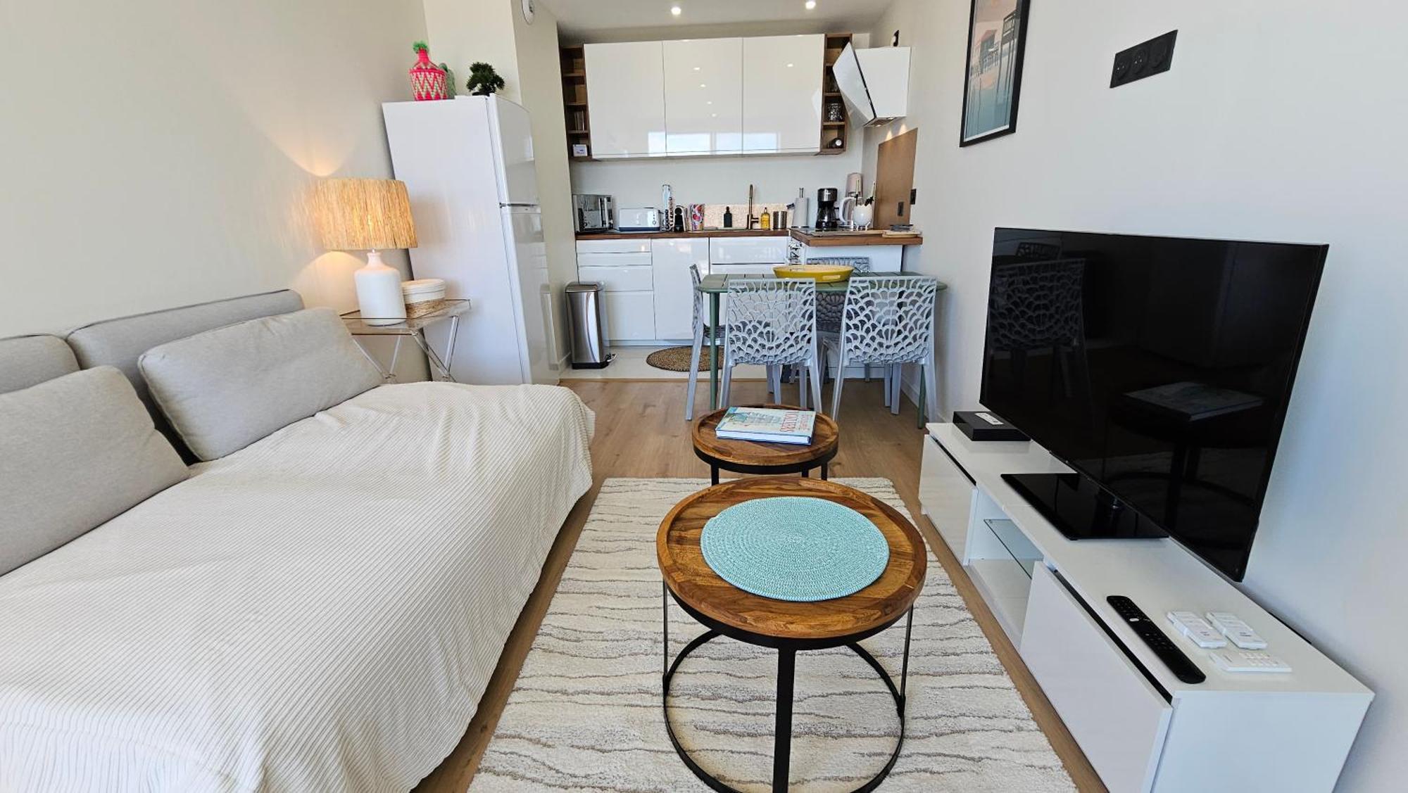 Apartamento Vue Panoramique Sur Bassin,Piscine Et Terrasse Arcachón Exterior foto